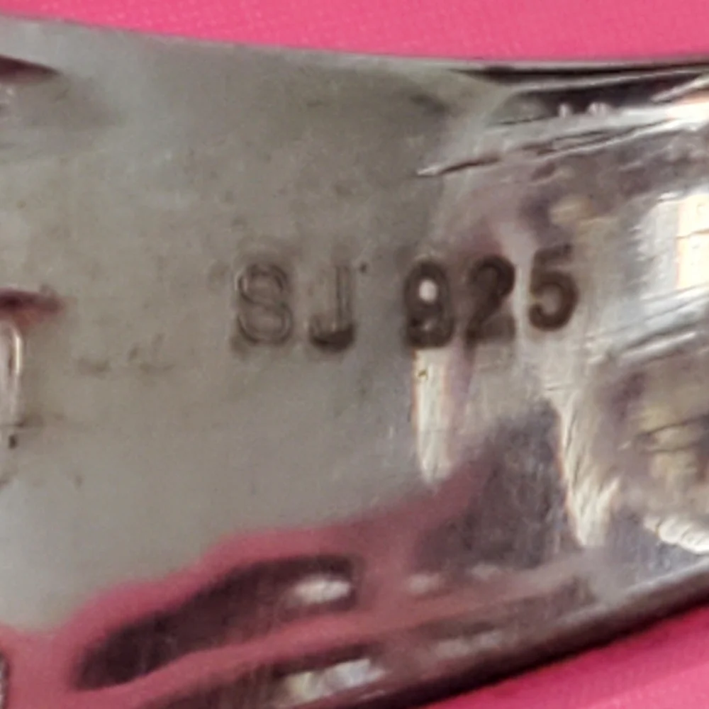 Vintage material sterling